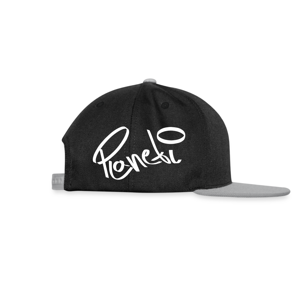 Snapback Cap The X - Schwarz/Grau