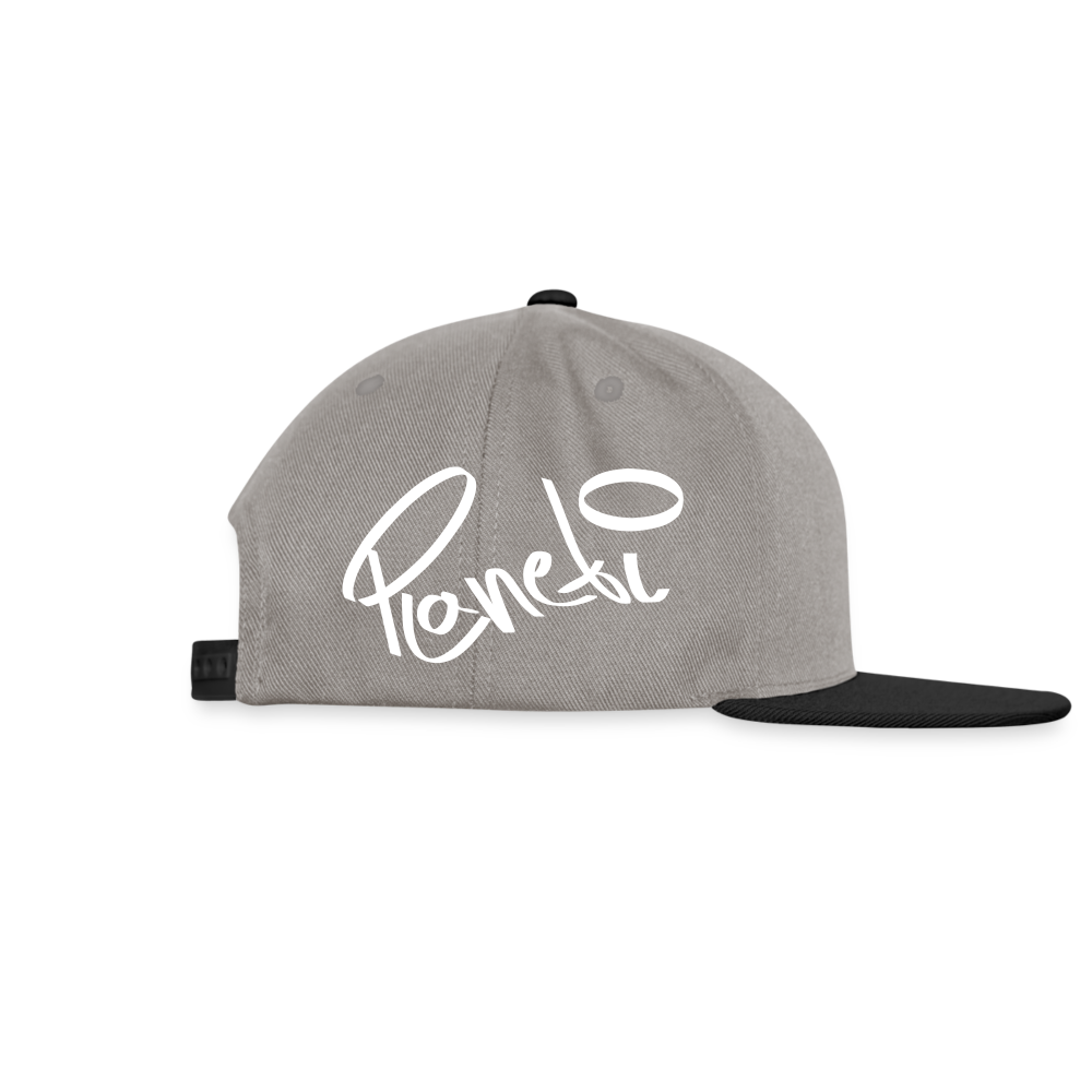 Snapback Cap The X - Graphit/Schwarz