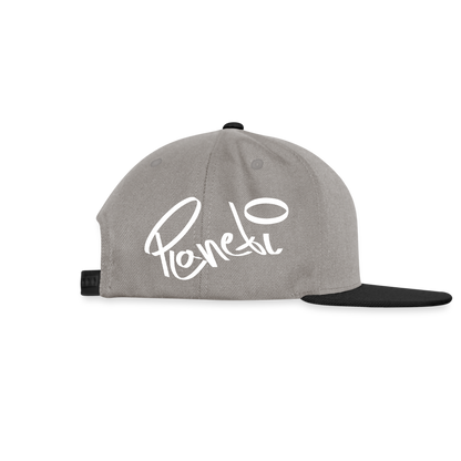 Snapback Cap The X - Graphit/Schwarz