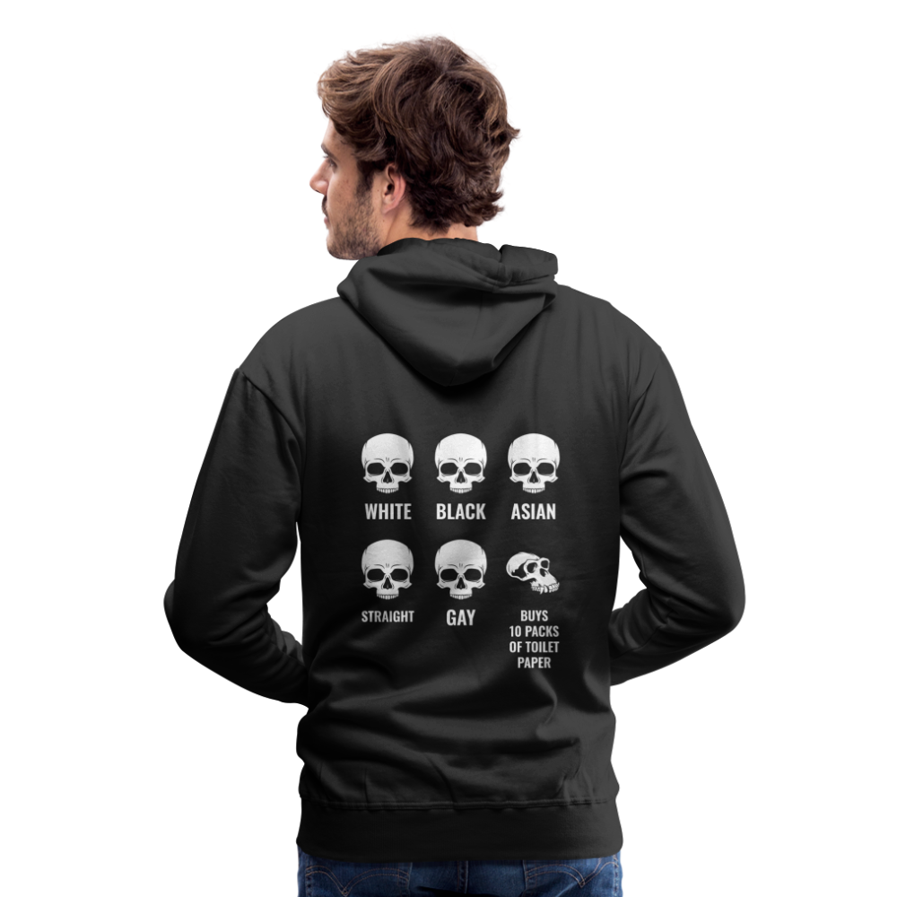 Premium Hoody buy toilett paper - Schwarz