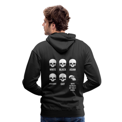 Premium Hoody buy toilett paper - Schwarz