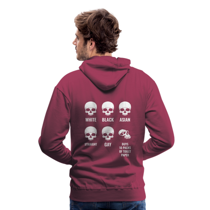 Premium Hoody buy toilett paper - Bordeaux