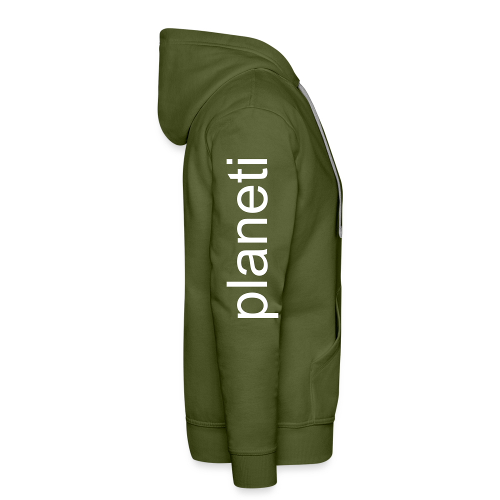 Premium Hoody buy toilett paper - Olivgrün