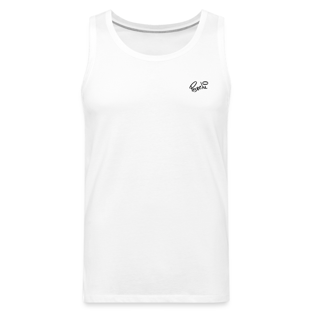 Männer Premium Tank Top - weiß