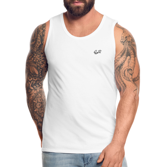 Männer Premium Tank Top - weiß