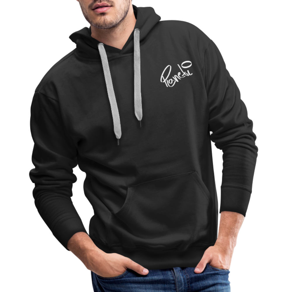 Men - Premium Hoodie Planeti one - Schwarz