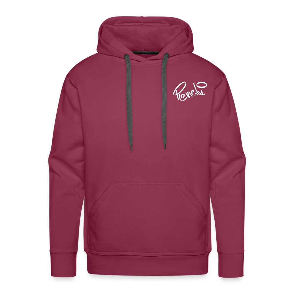 Men - Premium Hoodie Planeti one - Bordeaux