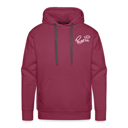 Men - Premium Hoodie Planeti one - Bordeaux