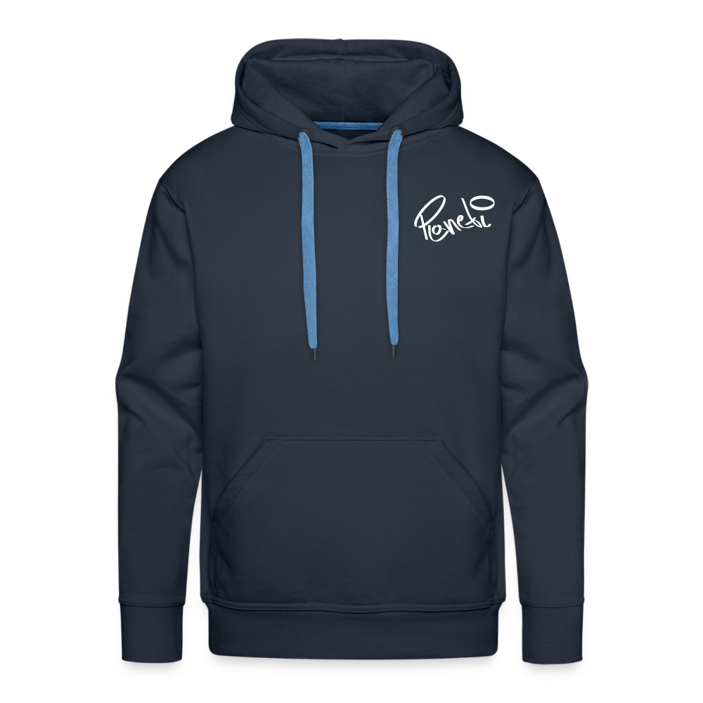 Men - Premium Hoodie Planeti one - Navy