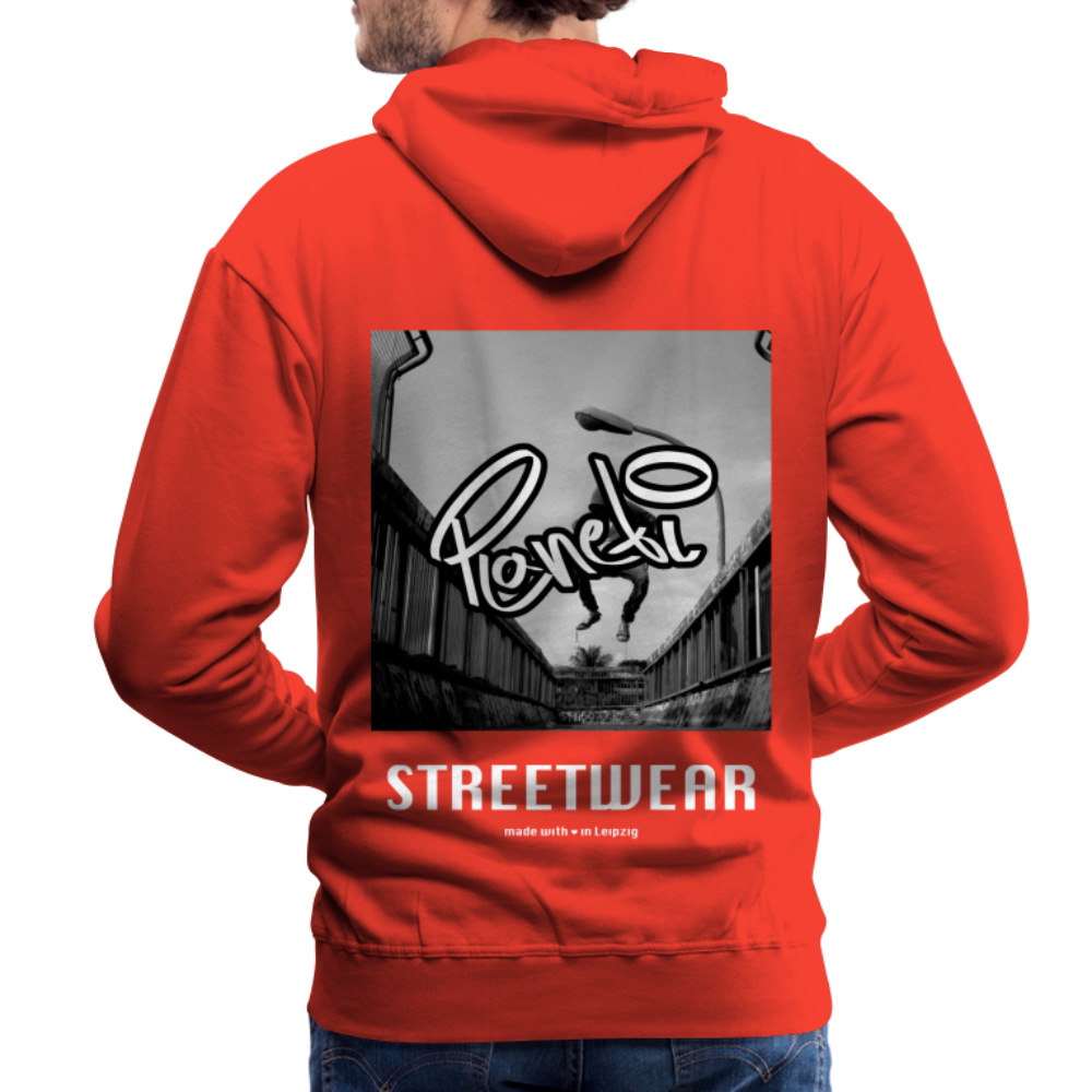 Men - Premium Hoodie Planeti one - Rot