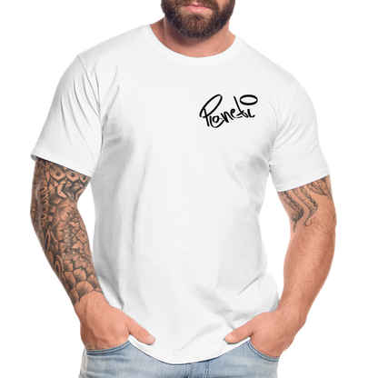 Premium Bio T-Shirt Smok'n Ape - weiß