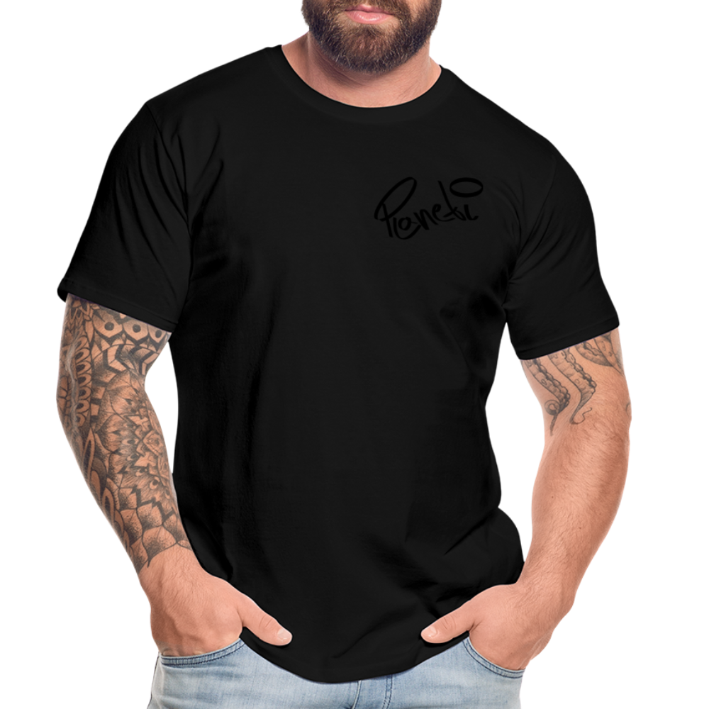 Premium Bio T-Shirt Smok'n Ape - Schwarz