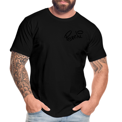 Premium Bio T-Shirt Smok'n Ape - Schwarz