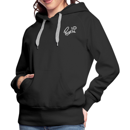 Woman - Premium Hoodie Planeti one - Schwarz