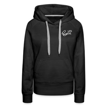 Woman - Premium Hoodie Planeti one - Schwarz