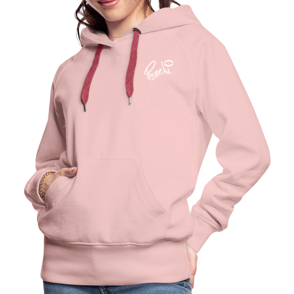 Woman - Premium Hoodie Planeti one - Kristallrosa