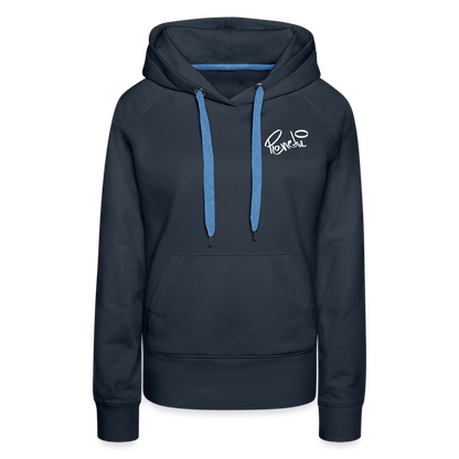 Woman - Premium Hoodie Planeti one - Navy