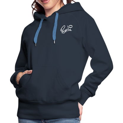 Woman - Premium Hoodie Planeti one - Navy