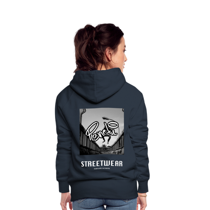 Woman - Premium Hoodie Planeti one - Navy