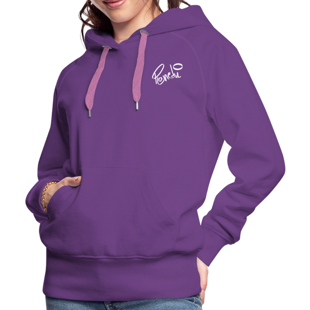 Woman - Premium Hoodie Planeti one - Purple