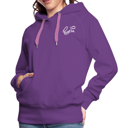 Woman - Premium Hoodie Planeti one - Purple