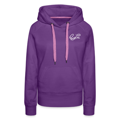 Woman - Premium Hoodie Planeti one - Purple