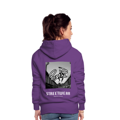 Woman - Premium Hoodie Planeti one - Purple