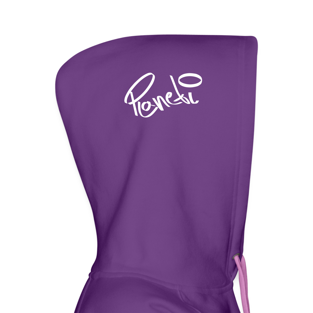 Woman - Premium Hoodie Planeti one - Purple