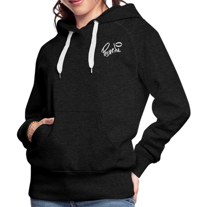 Woman - Premium Hoodie Planeti one - Anthrazit