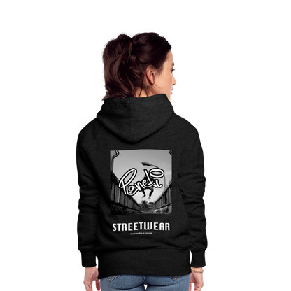 Woman - Premium Hoodie Planeti one - Anthrazit