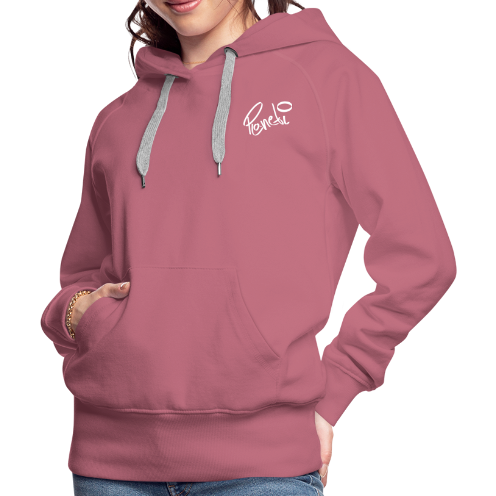 Woman - Premium Hoodie Planeti one - Malve