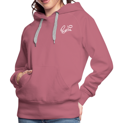 Woman - Premium Hoodie Planeti one - Malve